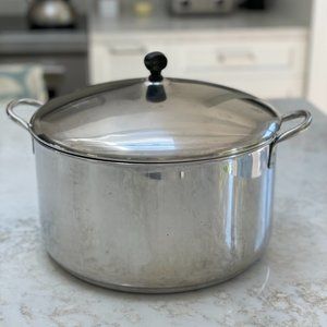 Farberware 12 Qt. Aluminum Clad Stainless Steel Stock Pot